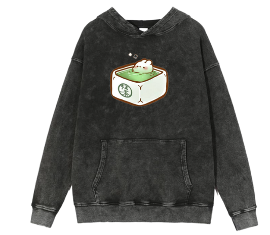 bunny Oversize Hoodie Washed 57