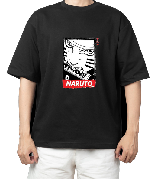 Naruto Shippuden t- shirt One Size Black 57