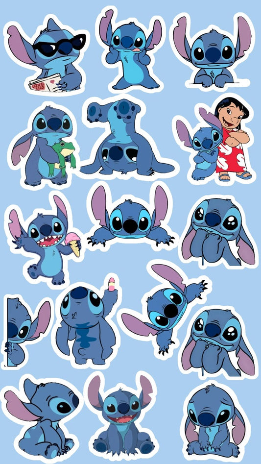 stitch stickers sheet 25