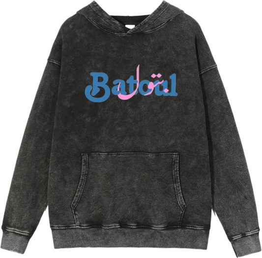 names One Size hoodie Washed Batonl 58