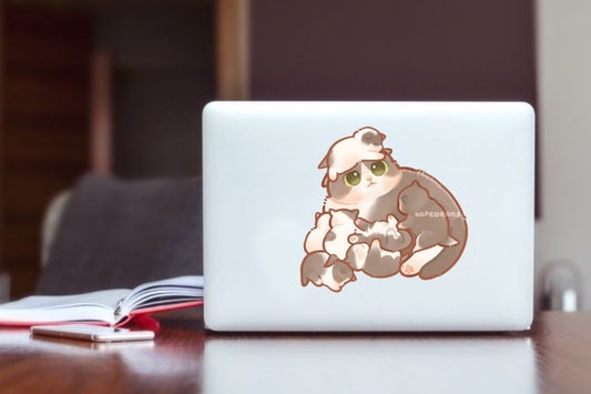 cat Laptop Sticker 58
