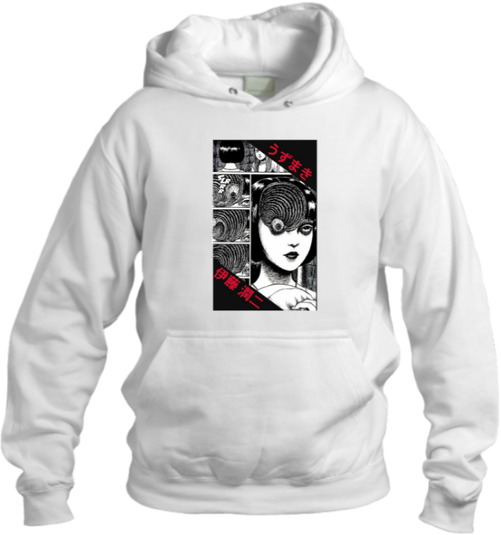 Tomie Kawakami Over Size hoodie White 7
