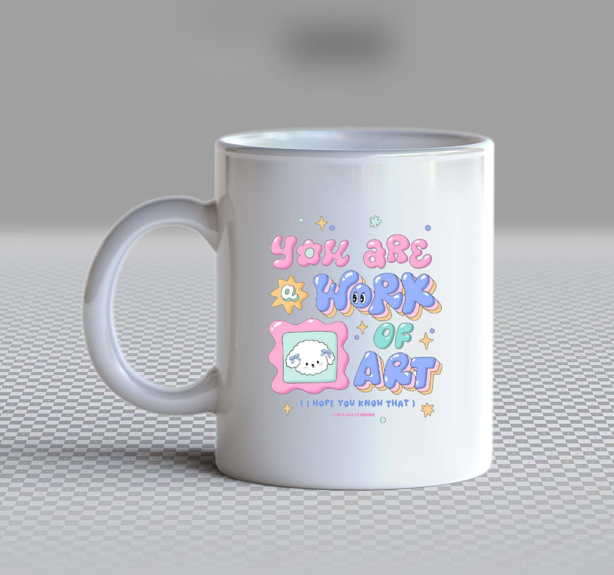 I hope you know that Mug White  135