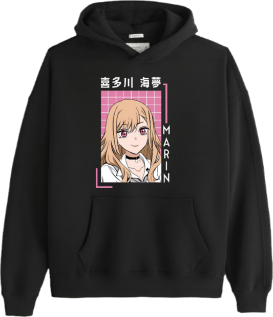 My Dress-Up Darling Over Size hoodie Black 2