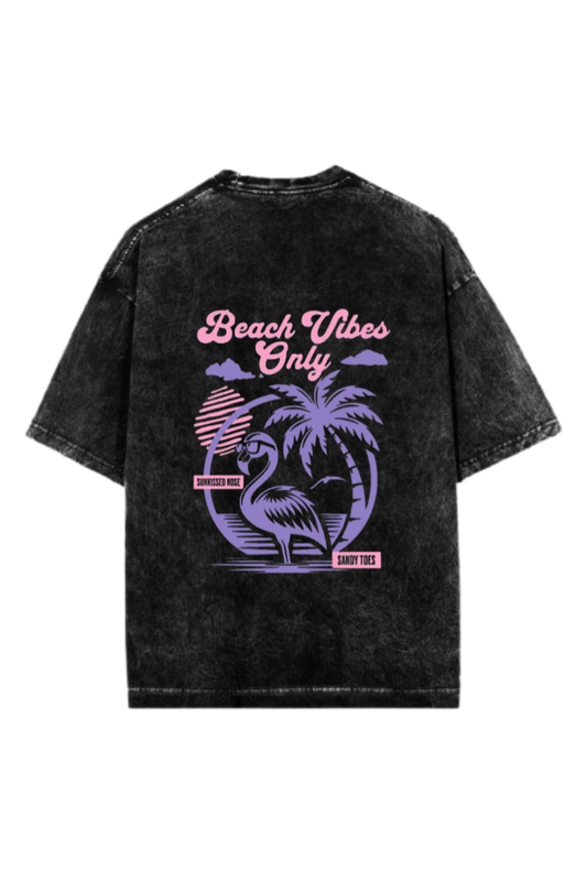 Summer Vibes One Size t- shirt Washed Back 58