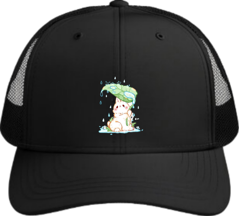 bunny Baseball cap Black 58