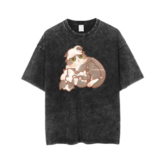 cat One Size t- shirt  Washed 58