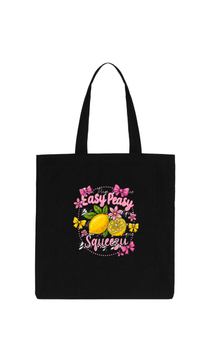 Easy Peasy tote bag Black 184