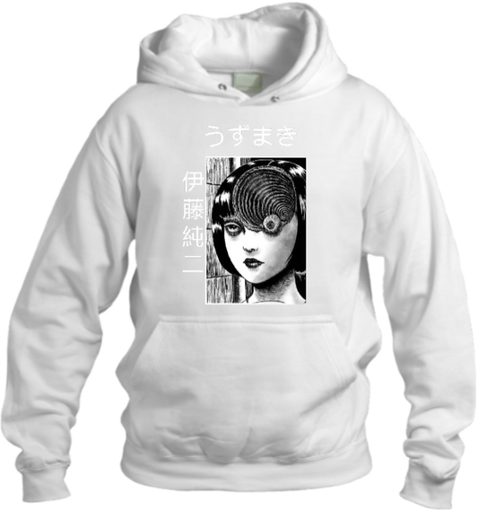 Tomie Kawakami Over Size hoodie White 8