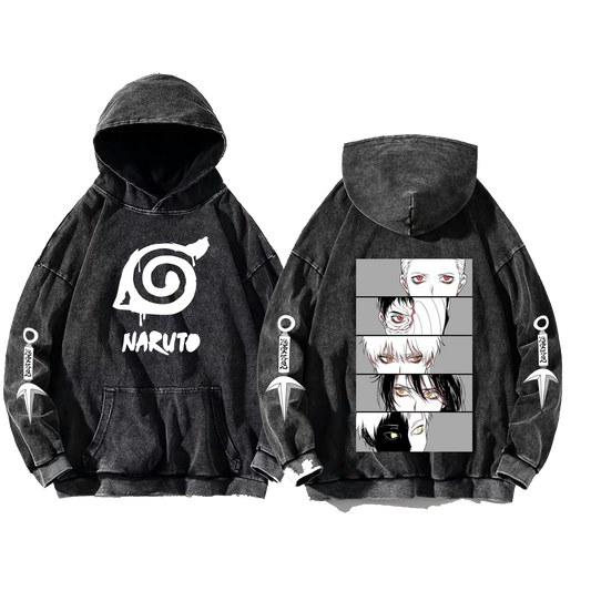 Naruto Shippuden One Size hoodie Washed Back 59