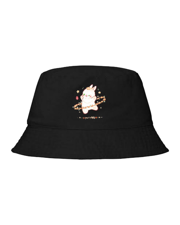 bunny Bucket hat Fishman hat cap Black 59