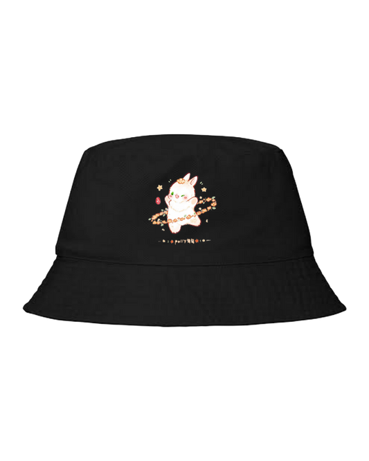 bunny Bucket hat Fishman hat cap Black 59