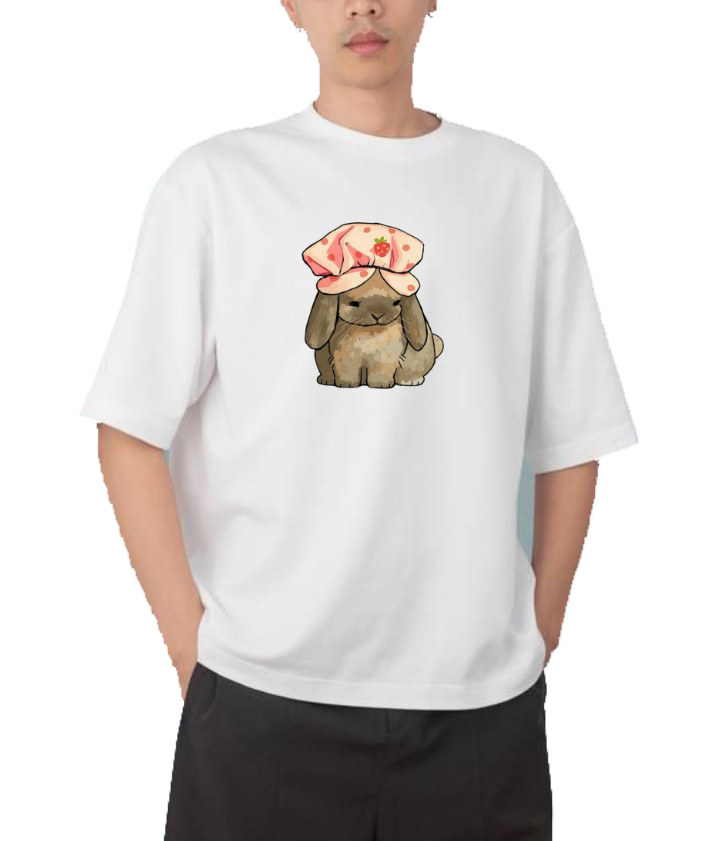 bunny One Size t- shirt White 59