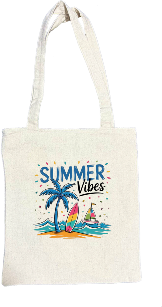 Summer Vibes tote bag Beige 59