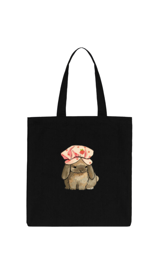 bunny tote bag White 59