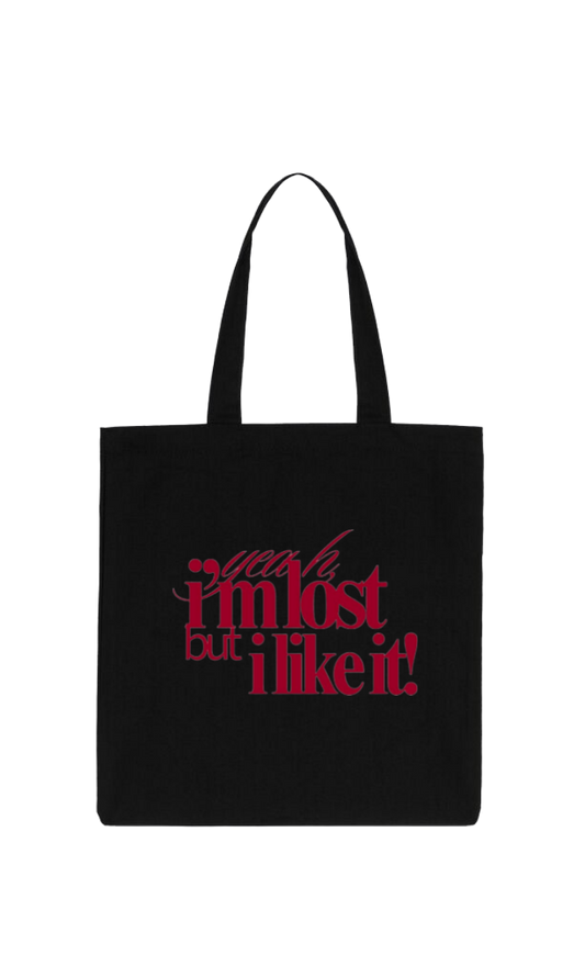 Sweet lover tote bag Black 59