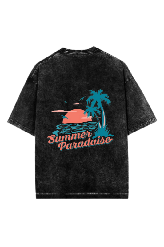 Summer Vibes One Size t- shirt Washed Back 59