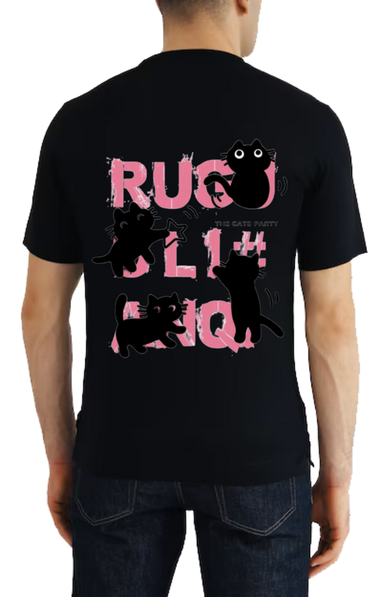 RUGU t- shirt One Size Black back 59