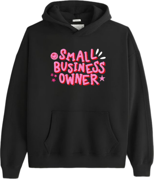 names One Size hoodie Black SMALLE BUSINESS OWNER 59