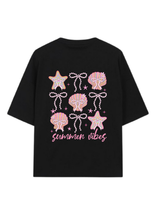 Summer Vibes t- shirt Black Back 59