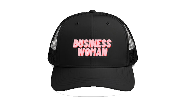 Baseball cap Black BUSINESS WOMAN 106
