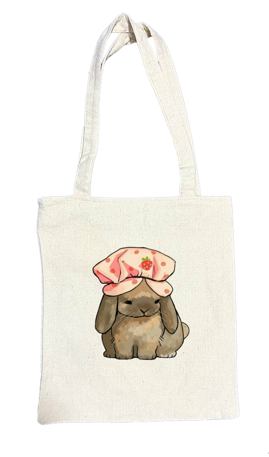 bunny tote bag White 59
