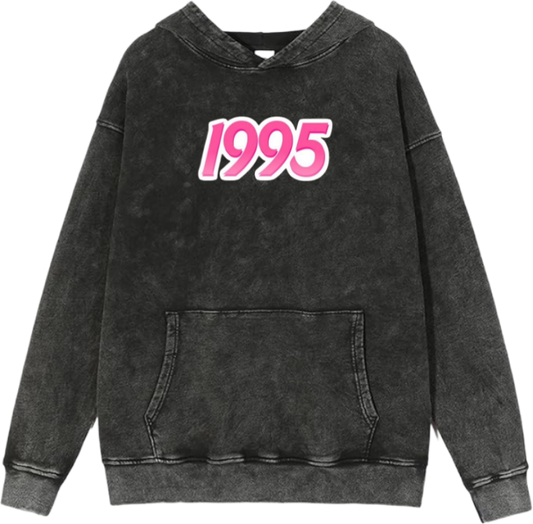 age Oversize  Hoodie Washed gray 1995