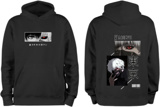 Tokyo Ghoul One Size hoodie Black Back 5