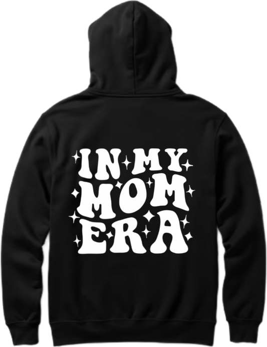 Mom dad parents Oversize Hoodie Black Back 5