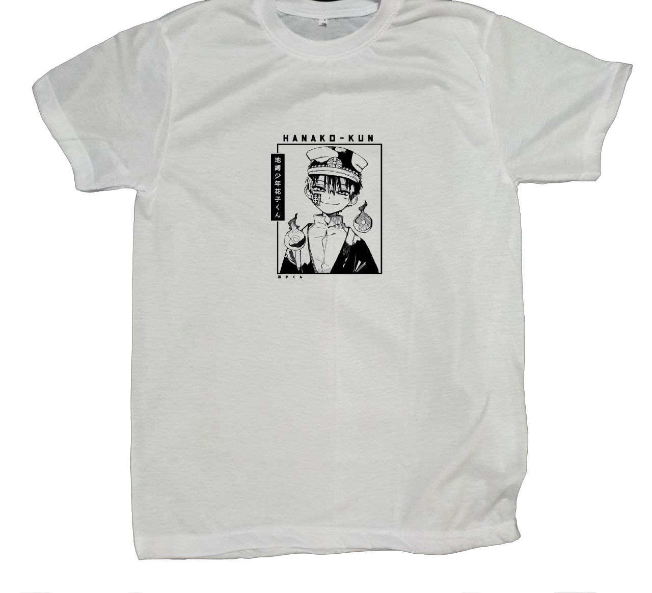 Hanako-kun t- shirt fat White 5