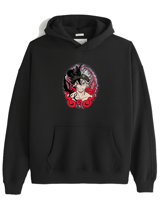 Black clover One Size hoodie Black 5