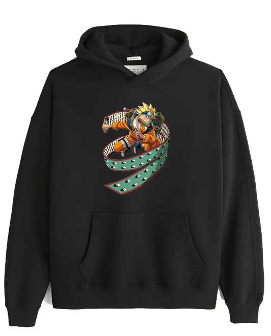 Naruto Shippuden One Size hoodie Black 5