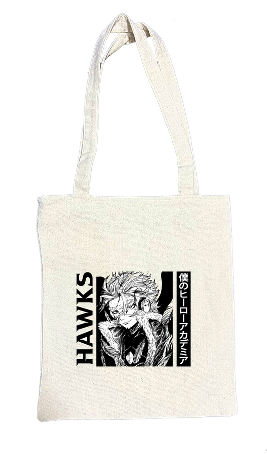 bnha boku no hero academy tote bag beige 5