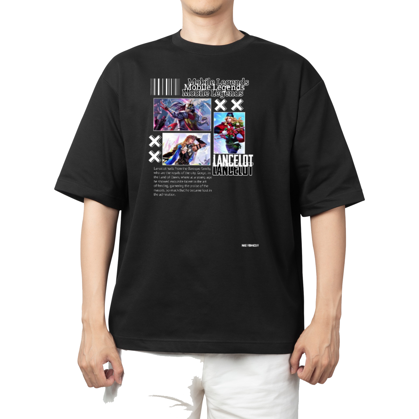 Mobile Legends Bang Bang t- shirt One Size Black 5