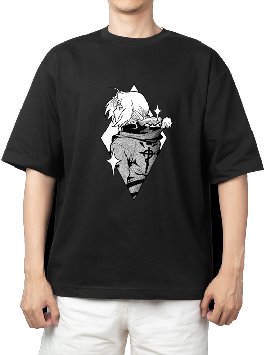 full metal alchamest t- shirt One Size Black 5