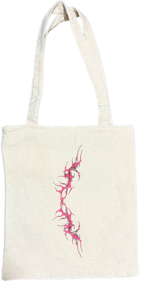 Goth tote bag Beige 5
