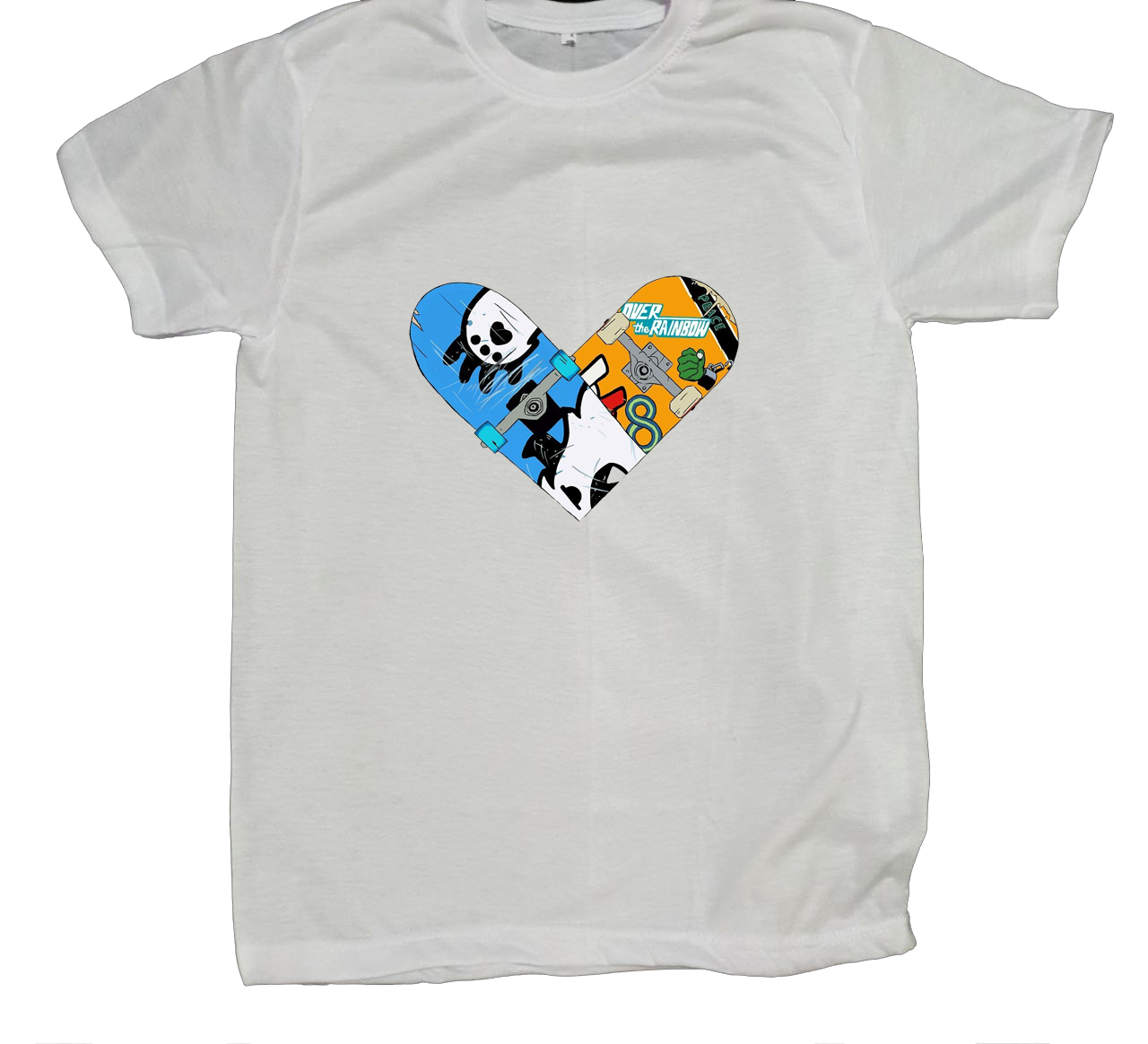 SK8 the Infinity t- shirt fat White 2