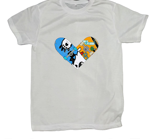 SK8 the Infinity t- shirt fat White 2