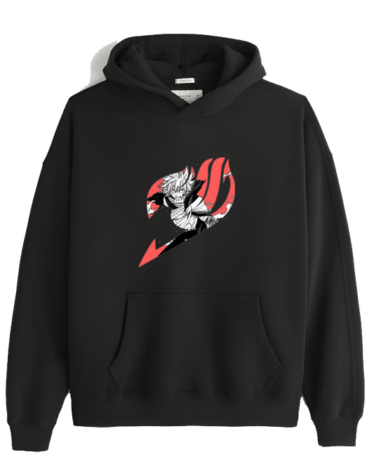 fairy tail One Size hoodie Black 5