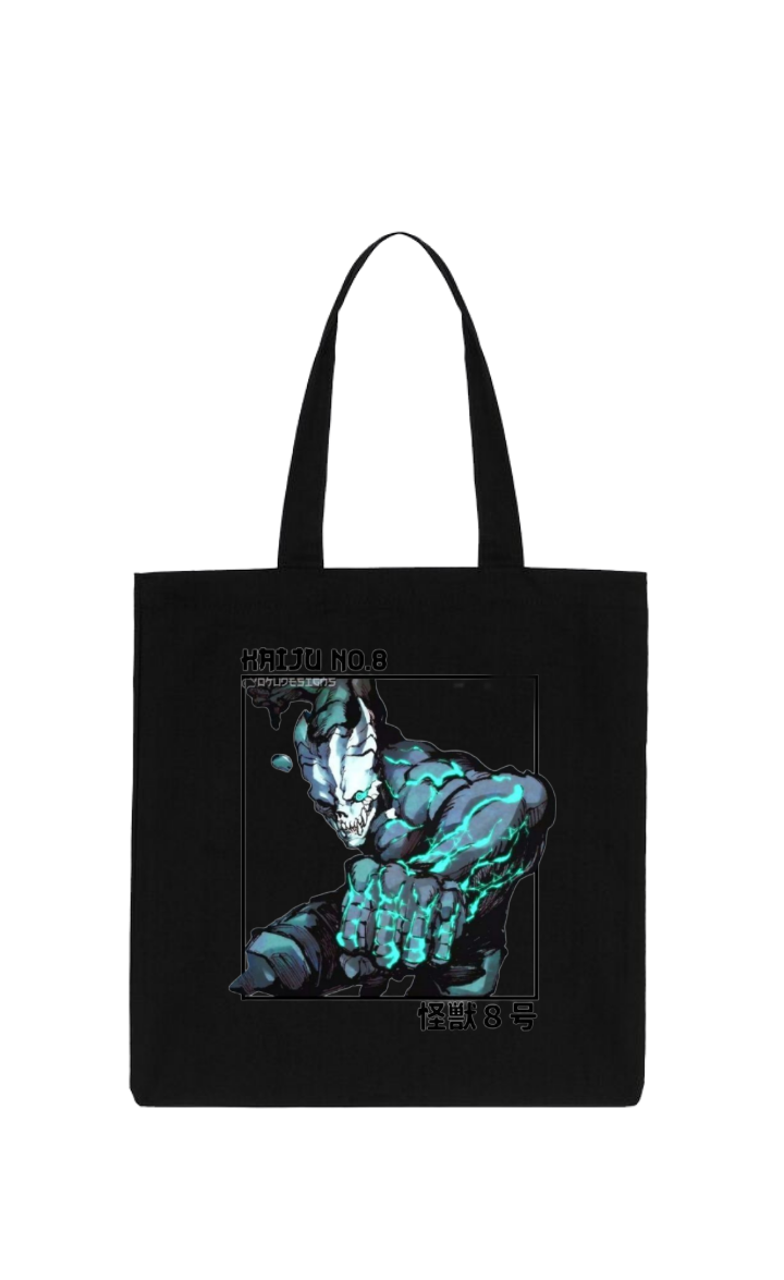 Kaiju No. 8 tote bag Black 5
