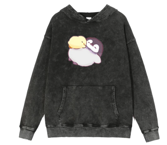 duck Oversize Hoodie Washed 5