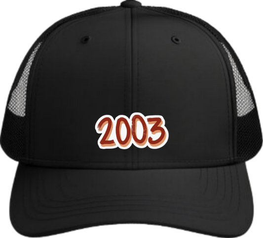 age Baseball cap Black 2003