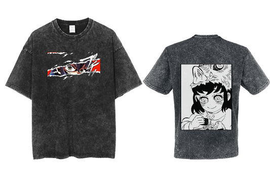 Anime Demon slayer nezuko tanjiro  One Size t- shirt Washed 5