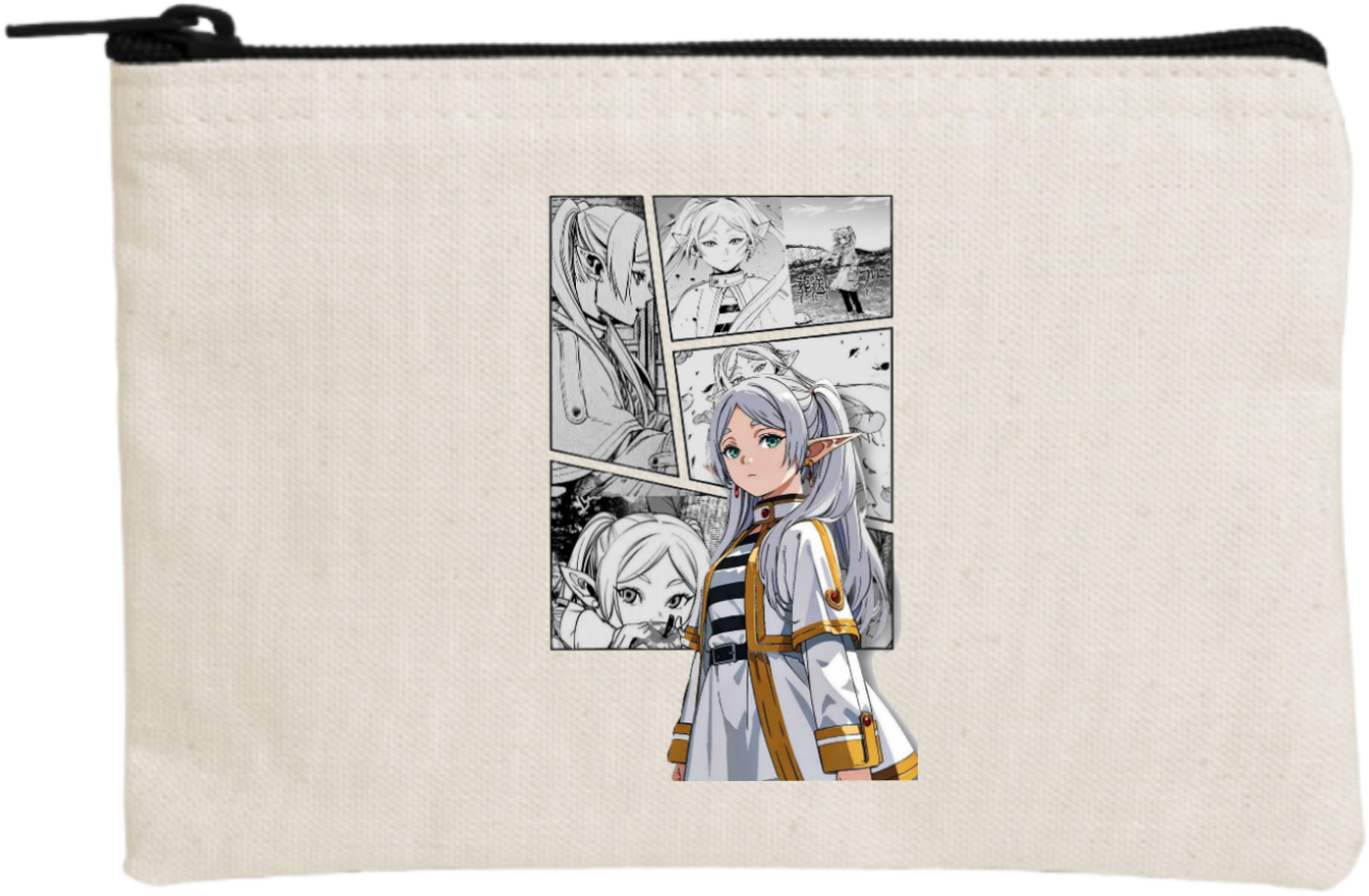 Frieren Beyond Journey's End wallet pencil case Beige 5