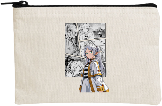 Frieren Beyond Journey's End wallet pencil case Beige 5