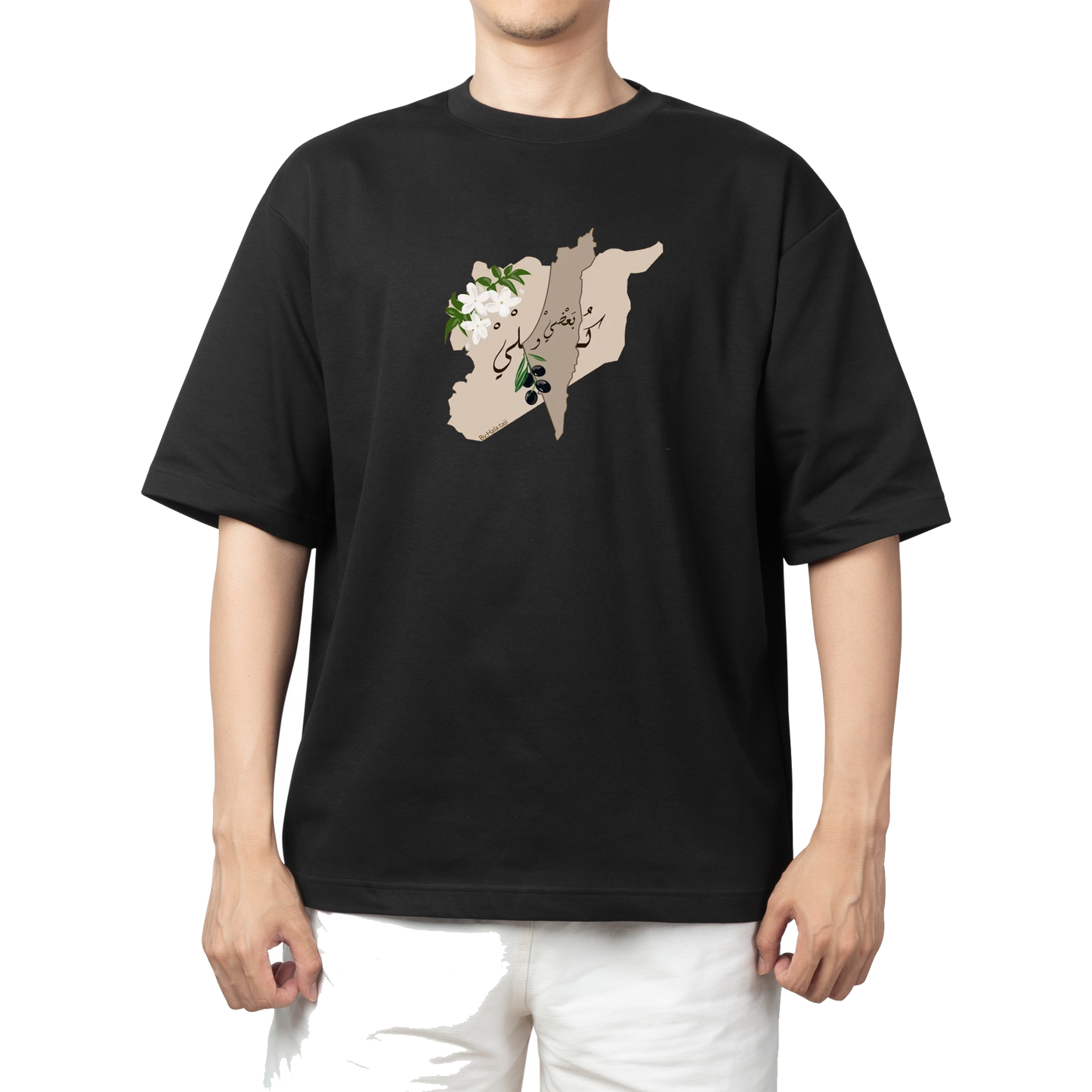 Syria t- shirt One Size Black 5