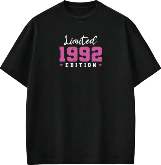 age t- shirt Black  1992