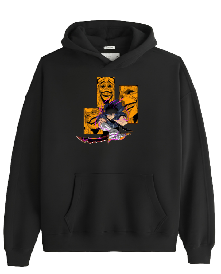 Solo Leveling One Size hoodie Black 5