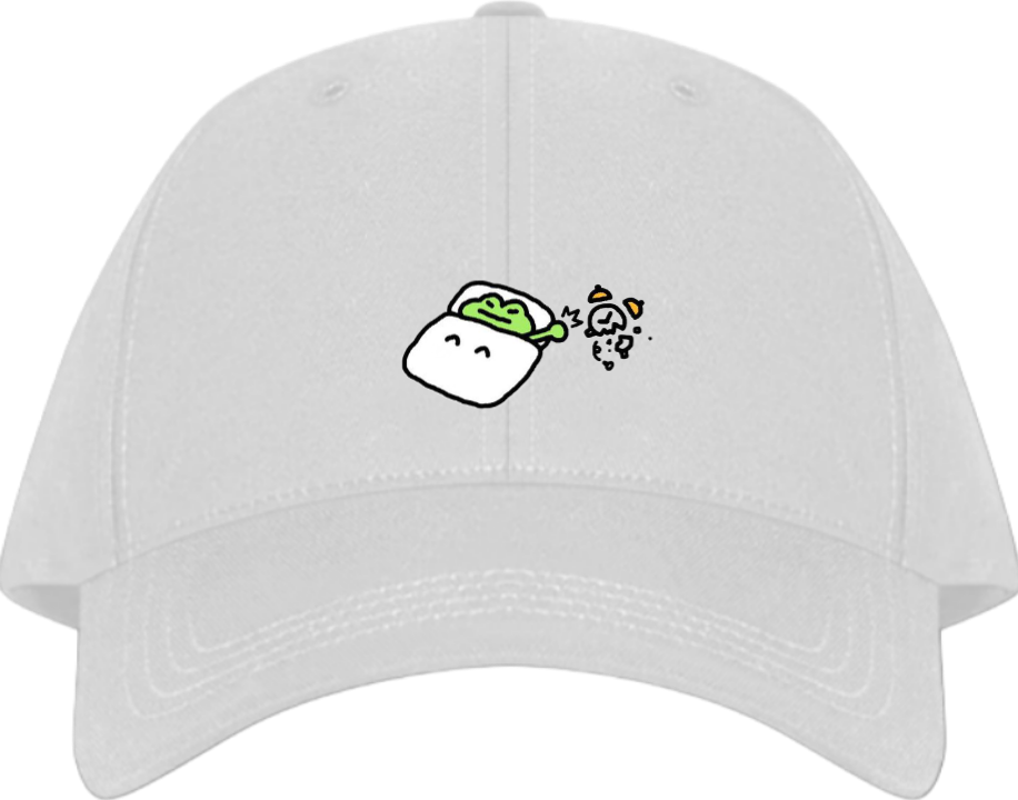 Frog Baseball cap White 5