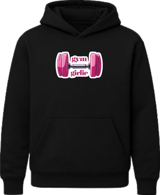 workout gym pilates Oversize Hoodie Black  5